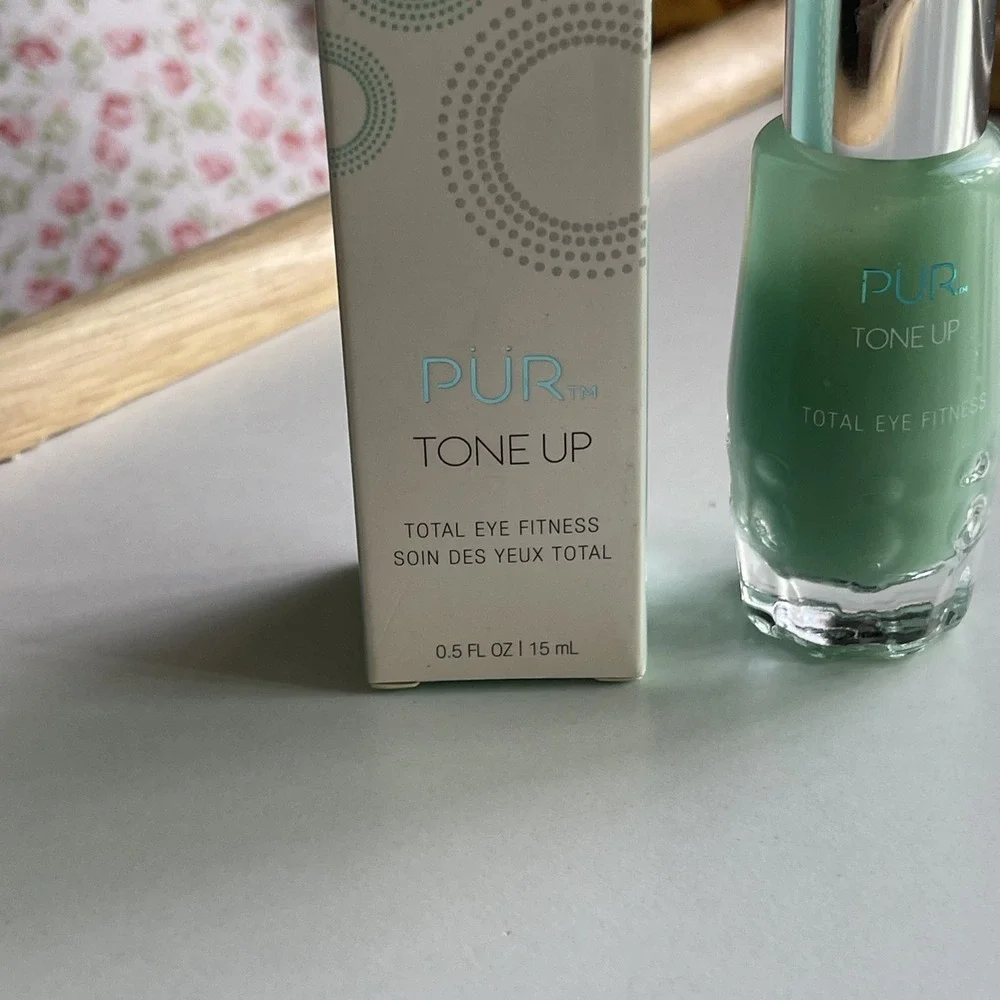PUR Tone Up Total Eye Fitness‎ 0.5oz CLEAN BEAUTY Firming Tightening Serum